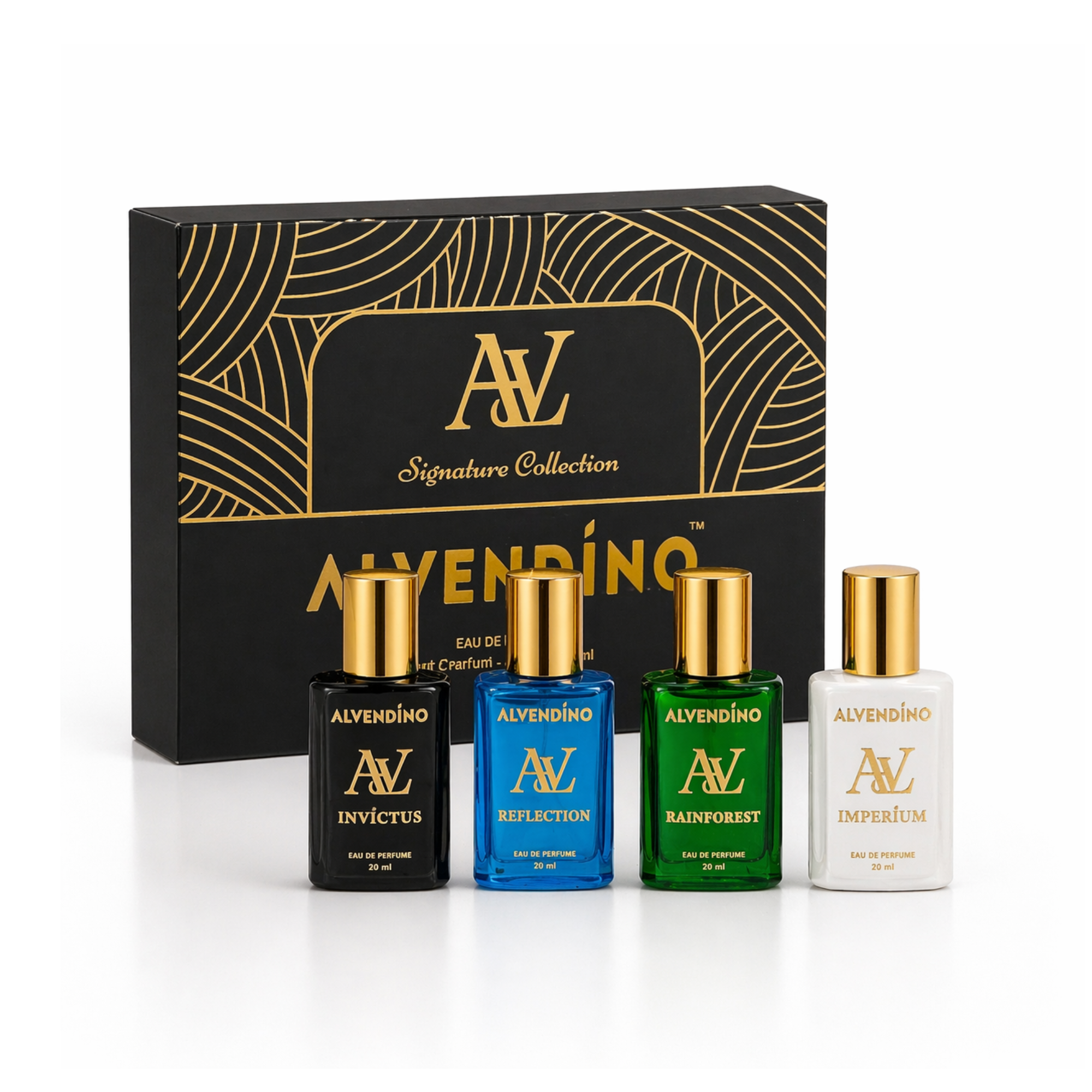 Signature Collection Luxury Gift Set for Men - 4×20ml